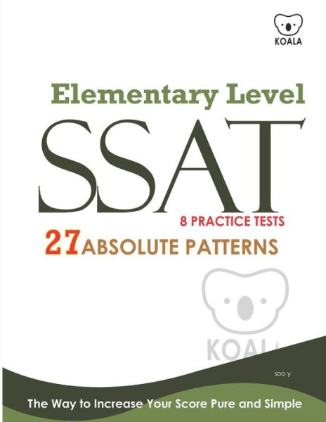 Ssat Elementary Level - Soo Y - Książki - Independently Published - 9798746307712 - 29 kwietnia 2021