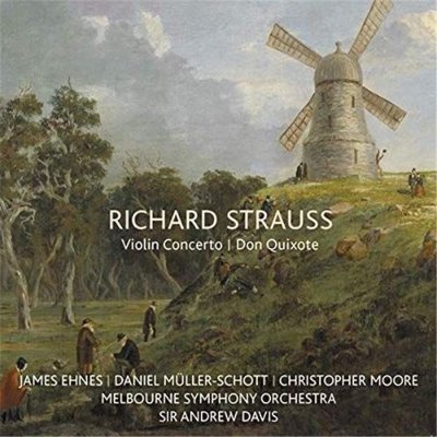 Cover for Strauss,r / Muller,daniel / Ehnes,james · Richard Strauss: Violin Concerto / Don Quixote (CD) (2019)