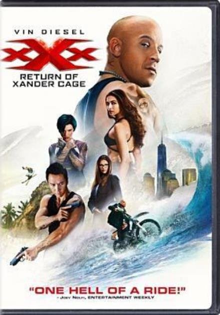 Cover for Xxx: Return of Xander Cage (DVD) (2017)