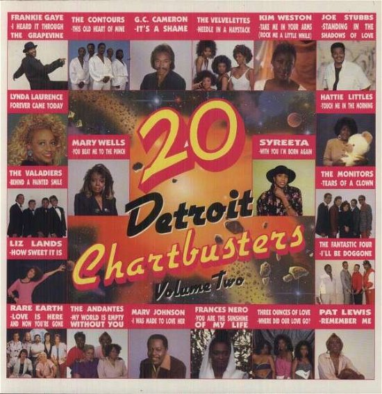 Cover for 20 Detroit Chartbusters 2 / Various (LP) (2013)
