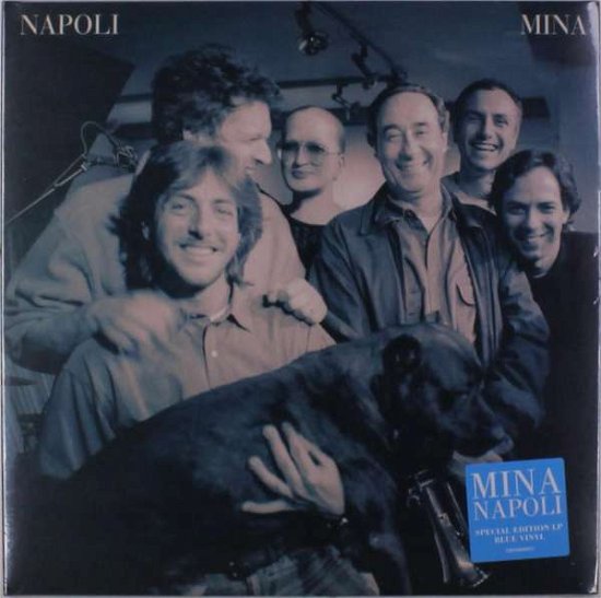 Cover for Mina · Napoli Vinile Azzurro (LP) [Coloured edition] (2018)