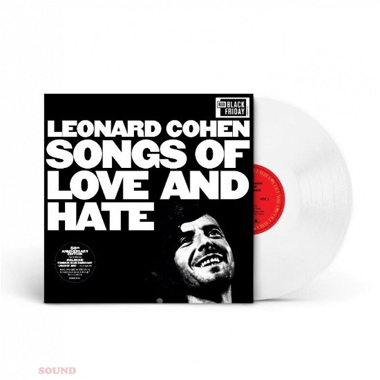 Bf 2021 - Songs of Love and Hate (50th Anniversary Edition) / White Vinyl - Leonard Cohen - Music - POP - 0194398823713 - November 26, 2021