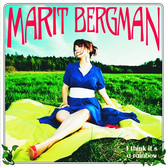 Cover for Marit Bergman · I Think It's A Rainbow (LP) [Limited Transparent Red Vinyl edition] (2024)