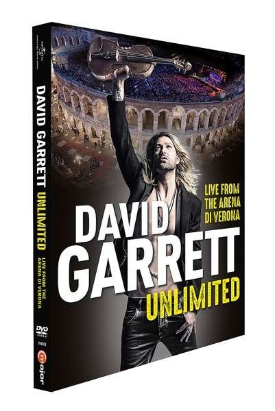 Cover for David Garrett · Unlimited (live From The Arena Di Verona) (DVD) (2021)