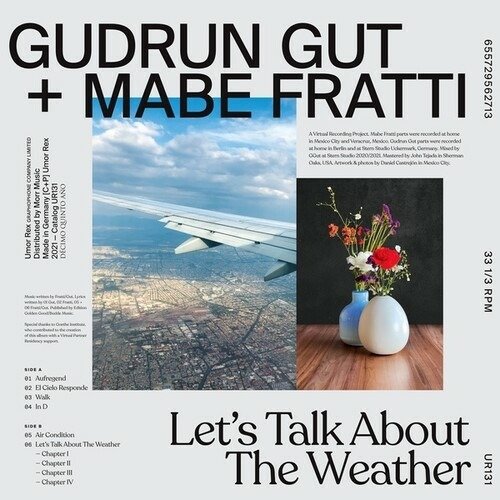 Cover for Gudrun Gut · Let's Talk About The Weather (LP) [Coloured edition] (2021)