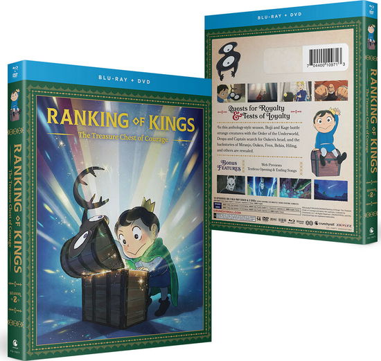 Ranking of Kings: the Treasure Chest of Courage - Season 2 - Bd/dvd (Na / Anz) - Blu-ray - Películas - ACTION, ADVENTURE, FANTASY - 0704400109713 - 24 de septiembre de 2024