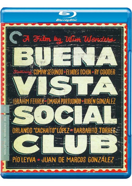 Cover for Criterion Collection · Buena Vista Social Club/bd (Blu-ray) (2017)
