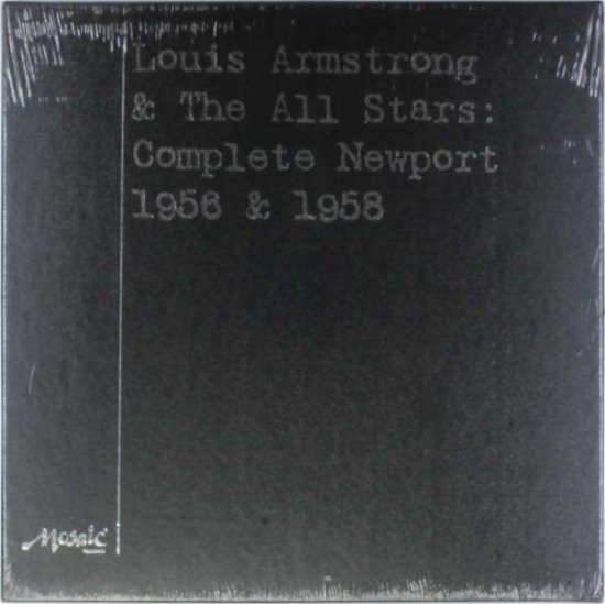 Newport 1956 & 1958 - Louis Armstrong - Musikk - MOSAIC - 0725543764713 - 19. august 2014