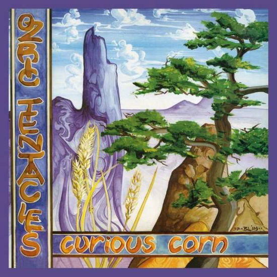 Cover for Ozric Tentacles · Curious Corn (2020 Ed Wynne Remaster) (Purple Vinyl) (LP) [Remastered edition] (2020)