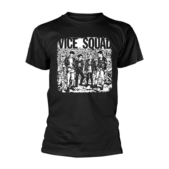 Cover for Vice Squad · Last Rockers (Black) (T-shirt) [size L] [Black edition] (2020)