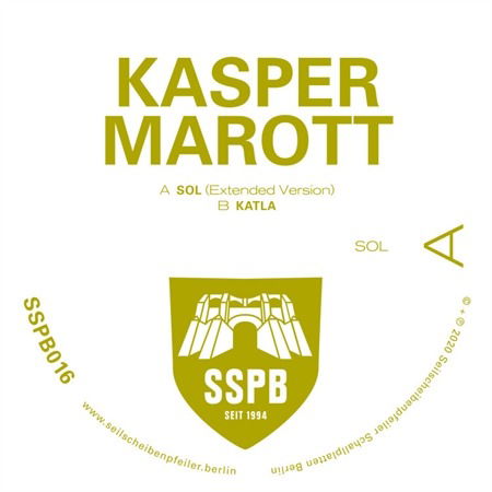 Cover for Kasper Marott · Sol (LP) [Ltd. edition] (2020)