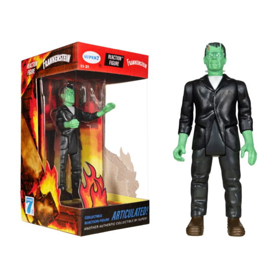 Universal Monsters Reaction - Frankenstein (Fire Box) - Universal Monsters - Merchandise - SUPER 7 - 0840049824713 - 9 december 2022