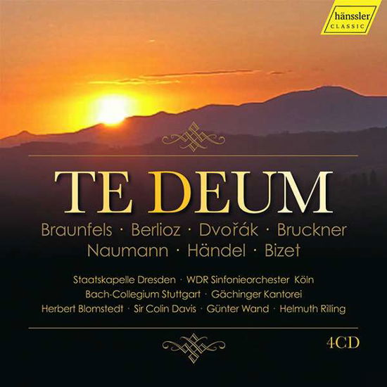 Berlioz: Te Deum - Gachinger Kantorei - Música - HANSSLER - 0881488200713 - 15 de noviembre de 2020