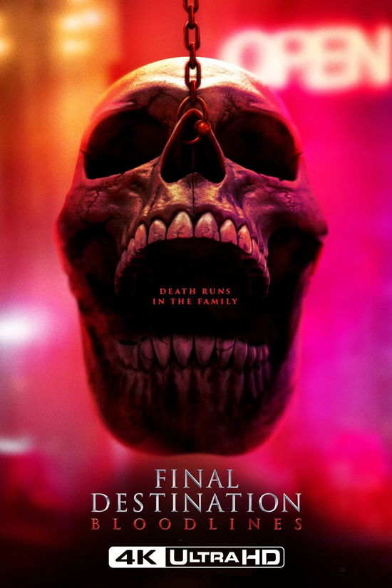 Cover for 4k Ultra Hd · Final Destination: Bloodlines (4K Ultra HD) (2025)