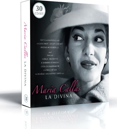 La Divina - Maria Callas - Música - MEMBRAN - 0885150334713 - 1 de junio de 2012