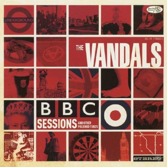 Cover for Vandals · Bbc Sessions and Other Polished Turds (LP) [Limited edition] (2019)