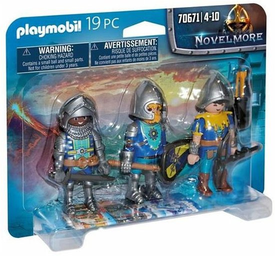 Cover for Playmobil · 3er Set Novelmore Ritter (Spielzeug)