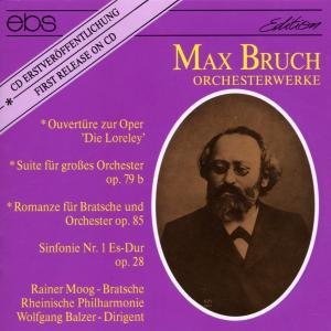 Bruch / Rheinische Phil, Balzer · Sym #1 / Lorelei Over. / Orch Ste / et Al (CD) (1994)