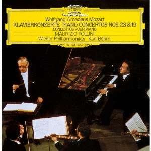 Cover for Maurizio Pollini, Karl Böhm &amp; Wiener Philharmoniker · Mozart: Piano Concertos Nos. 23 &amp; 19 (SACD) [Japan Import edition] (2022)