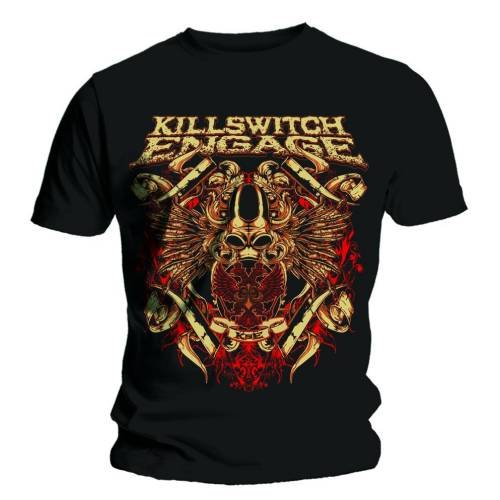 Cover for Killswitch Engage · Killswitch Engage Unisex T-Shirt: Engage Bio War (T-shirt) [size L] [Black - Unisex edition] (2015)
