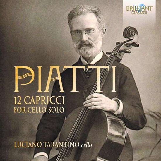 Cover for Luciano Tarantino · Piatti 12 Capricci For Cello (CD) (2022)