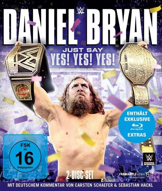 Wwe: Daniel Bryan-just Say Yes! Yes! Yes! - Wwe - Film -  - 5030697032713 - 4. december 2015