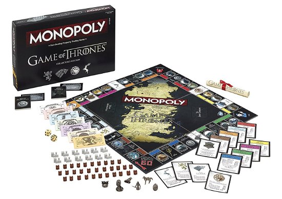 Cover for Monopoly · Monopoly Game of Thrones -  Deluxe Edition (GAME)