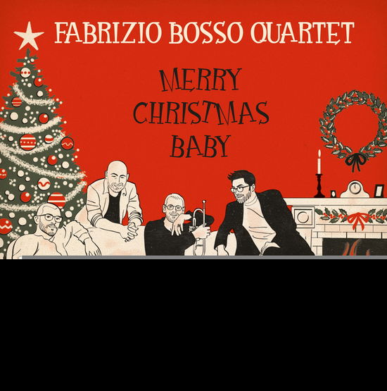 Cover for Fabrizio Quartet Bosso · Merry Christmas Baby (LP) [Coloured edition] (2017)