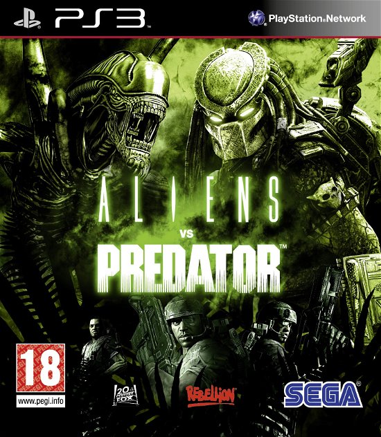 Cover for Sega Games · Aliens Vs Predator (PS3) (2010)