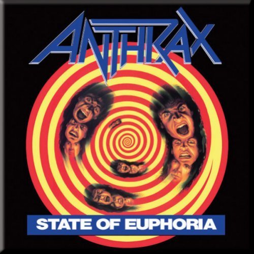 Anthrax Fridge Magnet: State of Euphoria - Anthrax - Koopwaar - Global - Accessories - 5055295387713 - 18 augustus 2015