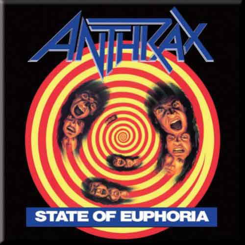 Anthrax Fridge Magnet: State of Euphoria - Anthrax - Merchandise - Global - Accessories - 5055295387713 - August 18, 2015