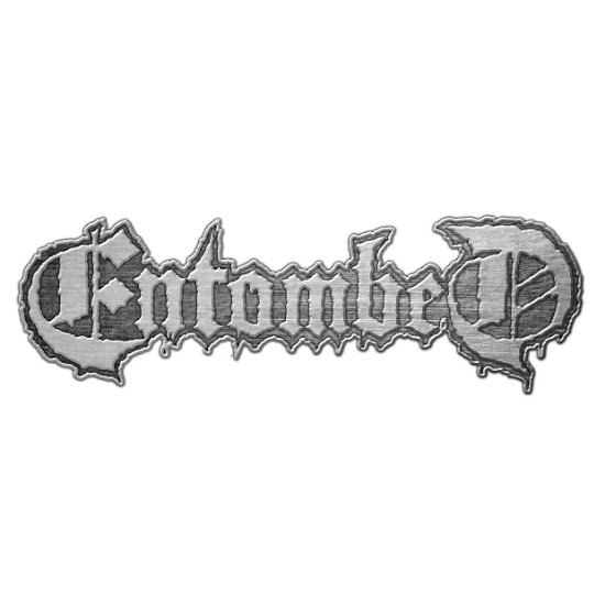 Entombed Pin Badge: Logo (Die-Cast Relief) - Entombed - Merchandise - PHM - 5055339797713 - October 28, 2019
