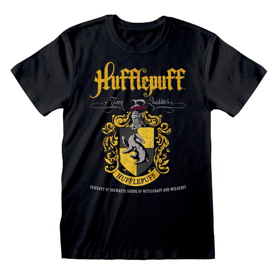 Cover for Harry Potter · Harry Potter: Hufflepuff Crest (T-Shirt Unisex Tg. L) (N/A)