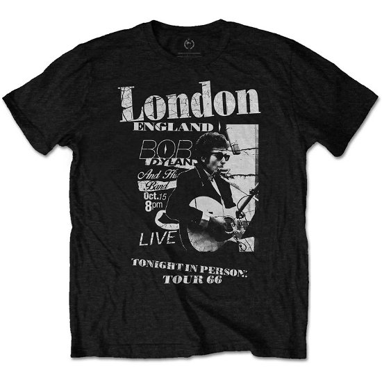Cover for Bob Dylan · Bob Dylan Unisex T-Shirt: Scraps (T-shirt) [size S] [Black - Unisex edition]