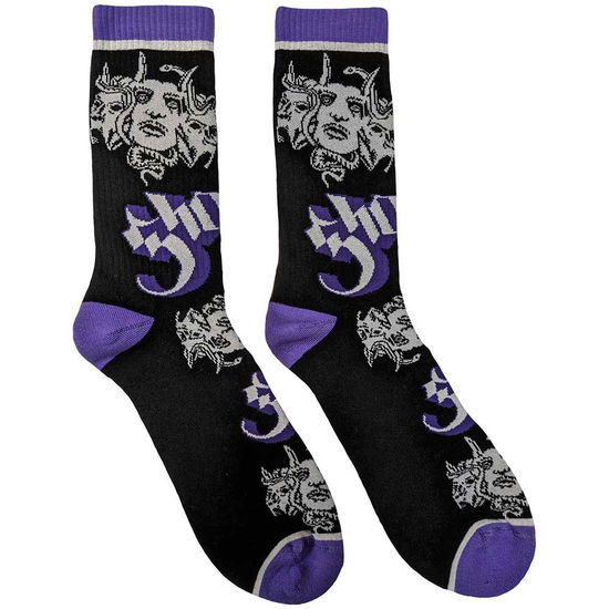 Cover for Ghost · Ghost Unisex Ankle Socks: Copia (Black) (UK Size 4 - 7) (CLOTHES) (2025)
