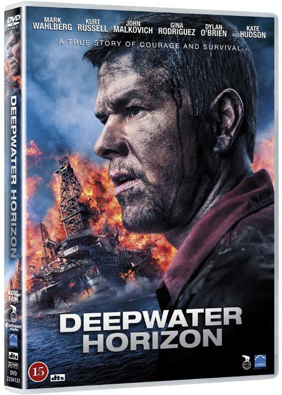 Cover for Mark Wahlberg / Kurt Russell / John Malkovich / Gina Rodriguez / Dylan O'Brien / Kate Hudson · Deepwater Horizon (DVD) (2017)