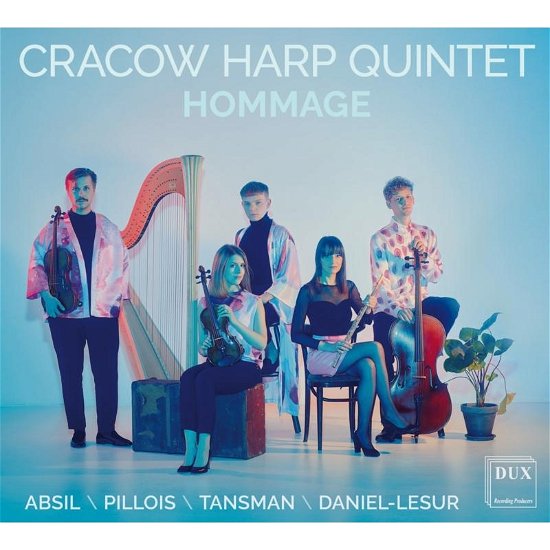 Cover for Absil / Cracow Harp Quintet · Hommage (CD) (2022)