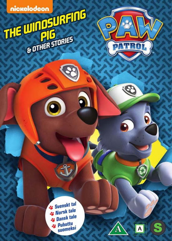 Paw Patrol · Paw Patrol - The Windsurfing Pig & Other Stories (DVD) (2018)