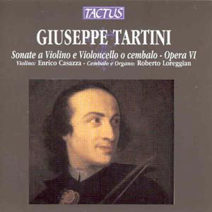 E Casazzar Loreggian - Tartini Giuseppe - Musiikki - TACTUS - 8007194101713 - 2001