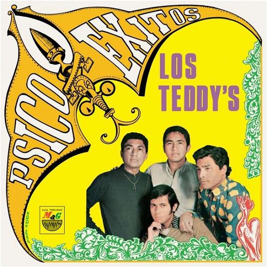 Cover for Los Teddy's · Doce Psicoexitos (LP) [Reissue edition] (2021)