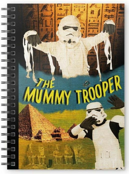 STAR WARS - Mummy Trooper - A5 Spiral Notebook - Notebook - Merchandise -  - 8435450240713 - 15. april 2020