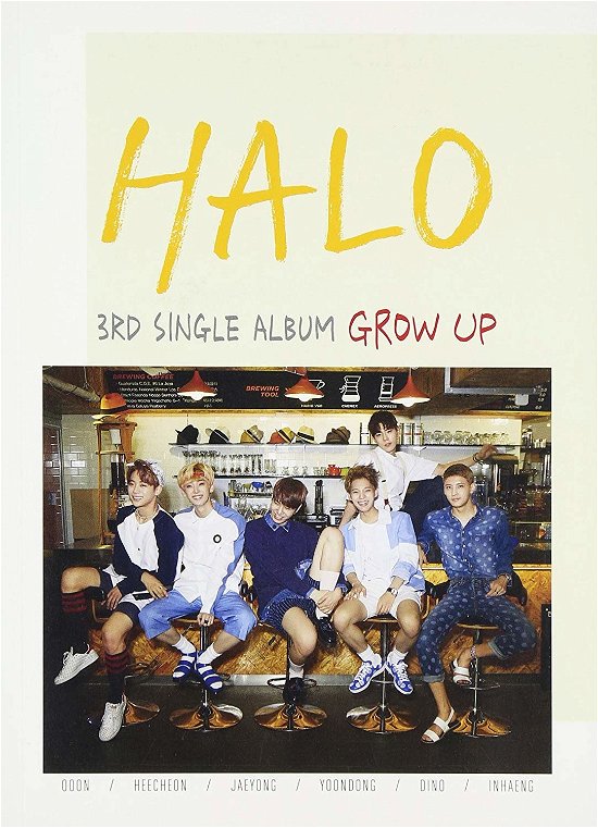 Cover for Halo · Grow Up (CD) (2015)