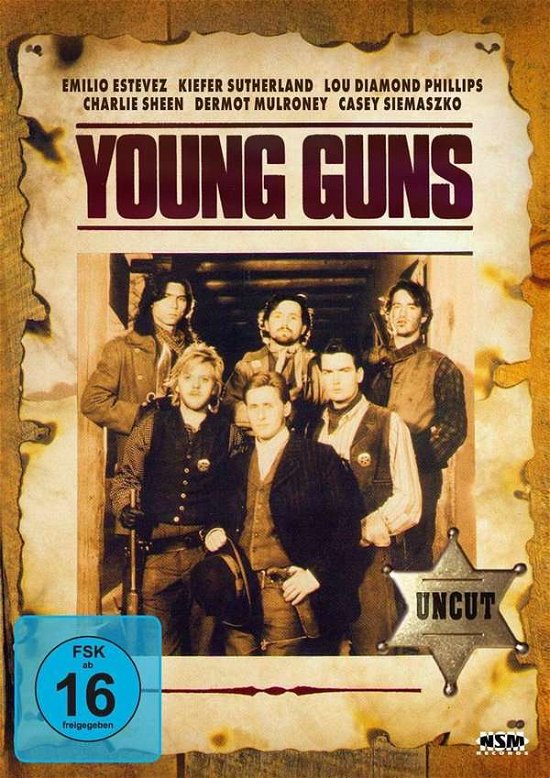 Cover for Charlie Sheen · Young Guns (DVD) (2020)
