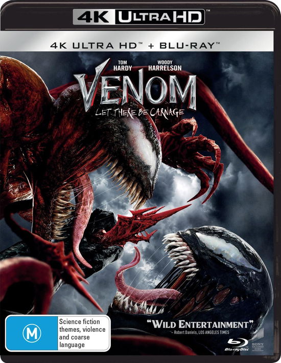 Venom: Let There Be Carnage - 2 Disc - Uhd/bd - 4k Ultra Hd - Elokuva - ACTION - 9317731167713 - keskiviikko 23. helmikuuta 2022