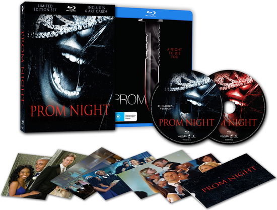 Cover for Blu-ray · Prom Night (2008) - 2-disc Blu-ray Limited Edition 3D Lenticular Hardcase + Art Cards (Blu-ray) (2025)