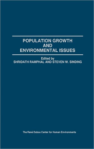 Cover for Shridath Ramphal · Population Growth and Environmental Issues (Hardcover Book) (1996)