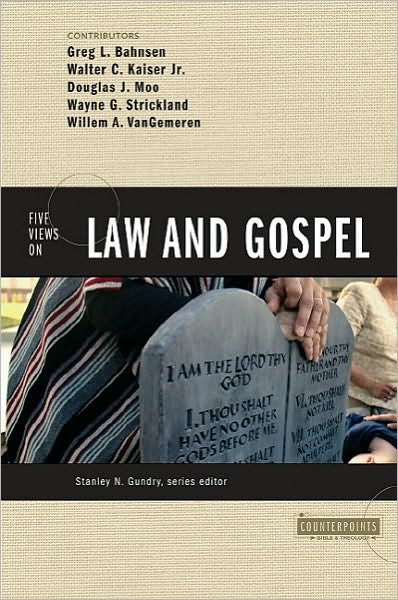 Cover for Greg L. Bahnsen · Five Views on Law and Gospel - Counterpoints: Bible and Theology (Paperback Bog) (1996)