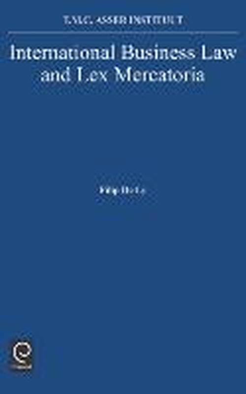 Cover for F. De Ly · International Business Law and Lex Mercatoria (Hardcover Book) (1992)