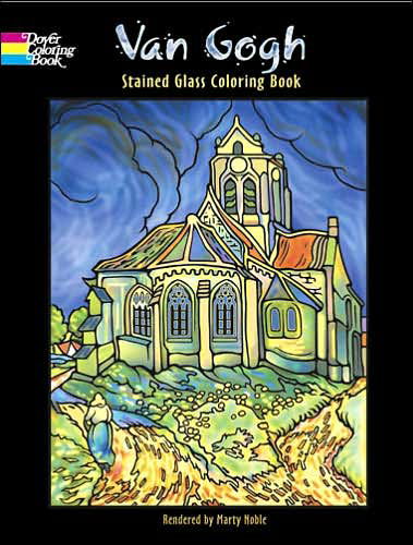 Cover for Vincent Van Gogh · Van Gogh Stained Glass Coloring Book - Dover Stained Glass Coloring Book (Paperback Bog) (2007)