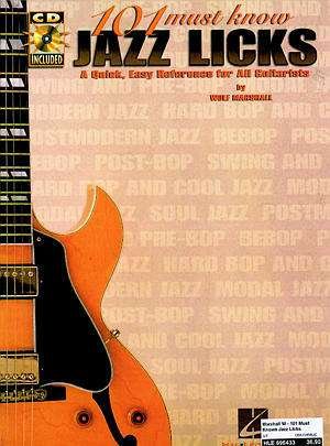 Cover for Marshall Wolf · 101 Must Know Jazz Licks (DIV) (2000)